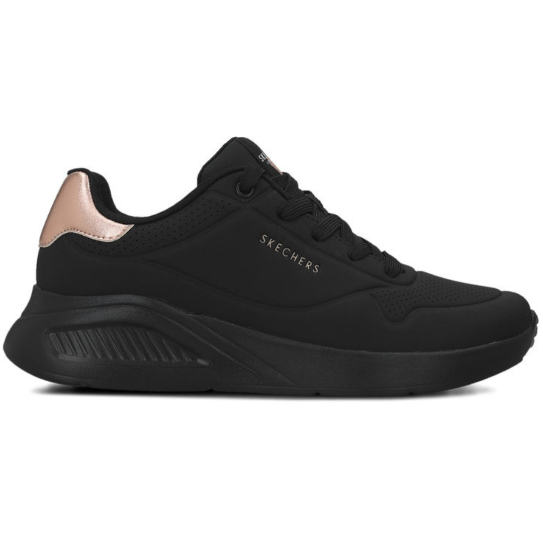SKECHERS Crne Ženske Patike UNO LITE SHIMMER ALONG